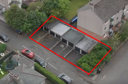 Garages at Kinghorn Drive, Hampden, Glasgow, G42 9BA